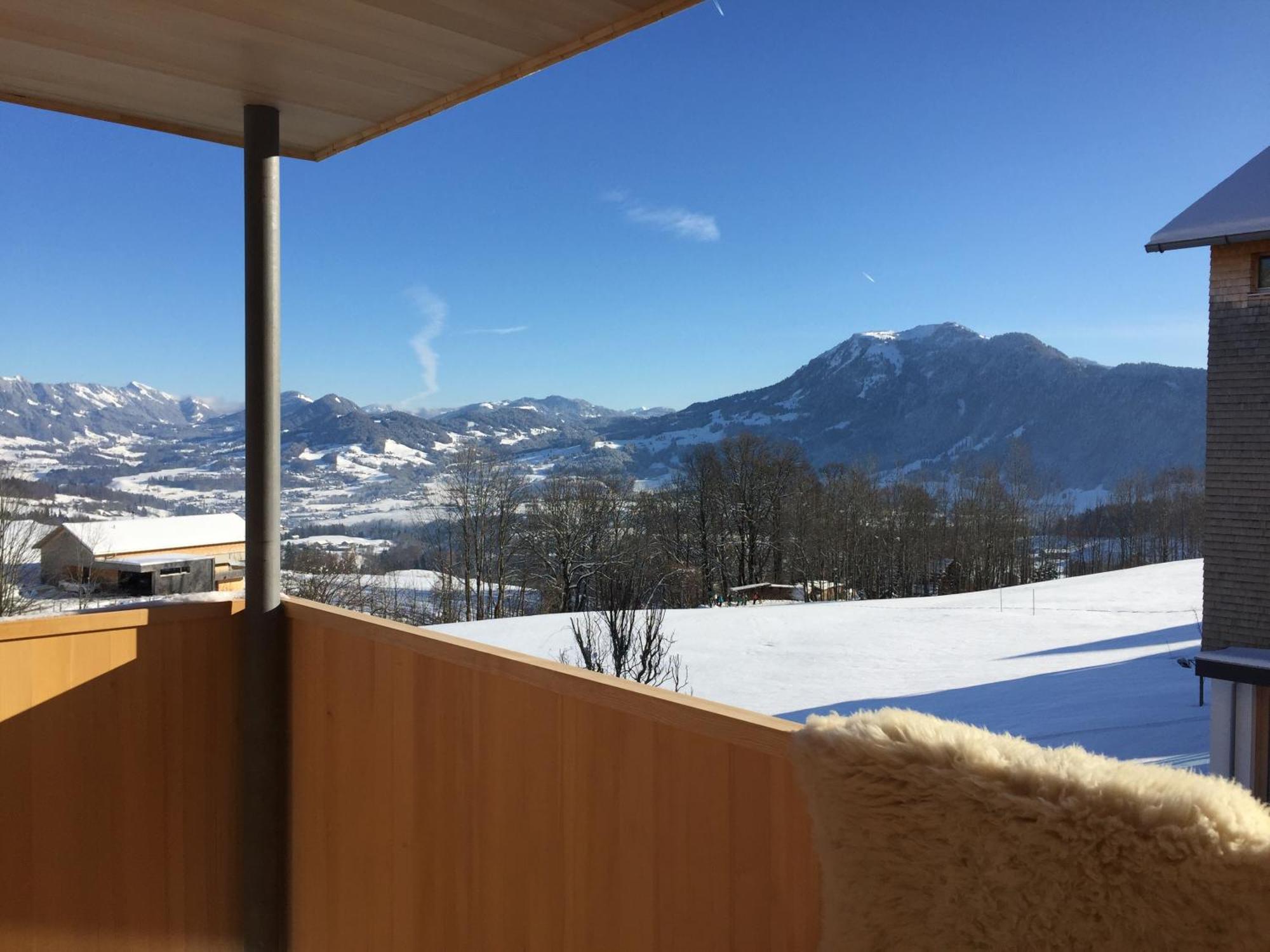 Ferienwohnung Neu Auszeit985 - Auszeit Mit Ausblick Schwarzenberg im Bregenzerwald Exterior foto
