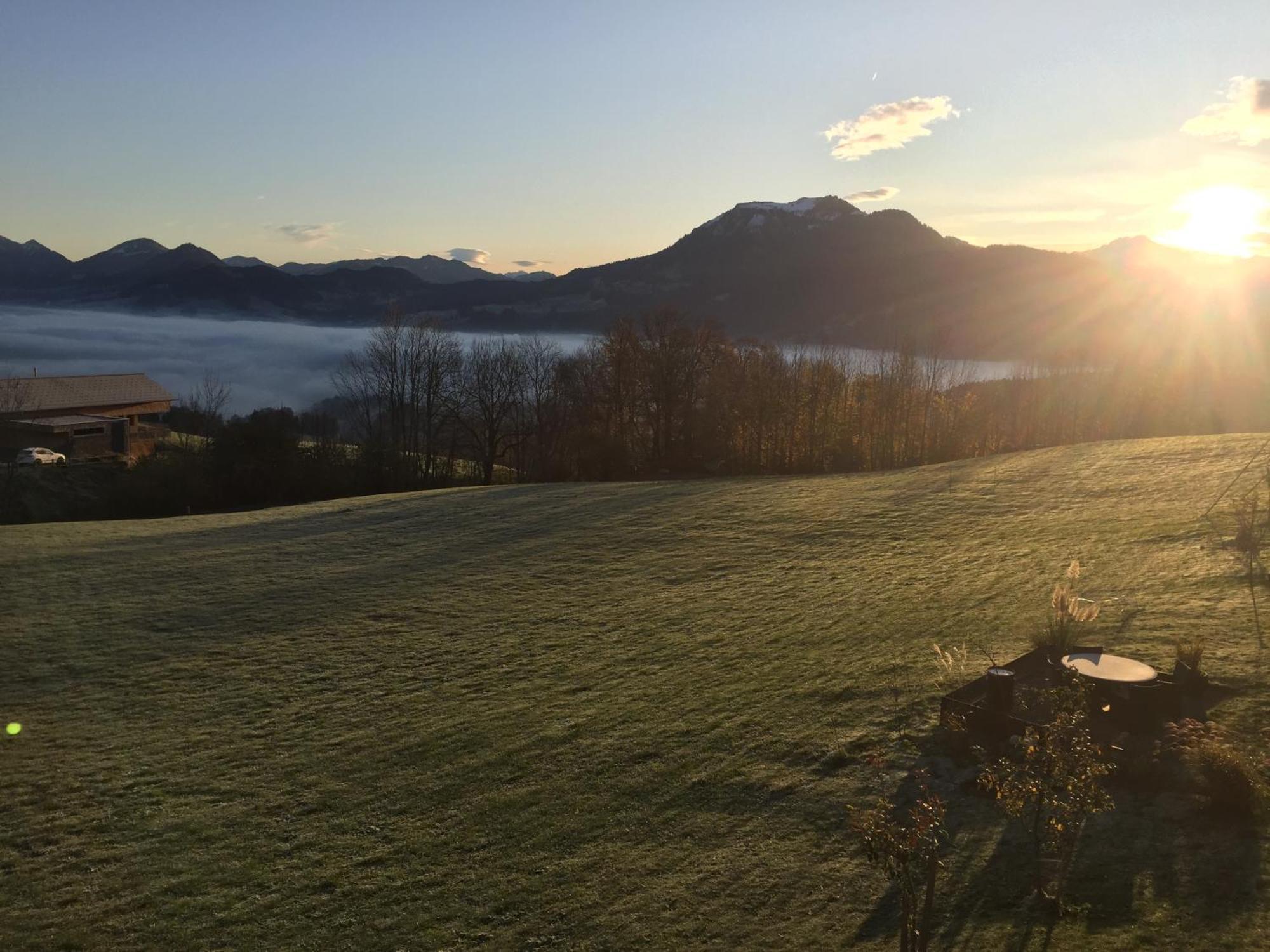 Ferienwohnung Neu Auszeit985 - Auszeit Mit Ausblick Schwarzenberg im Bregenzerwald Exterior foto