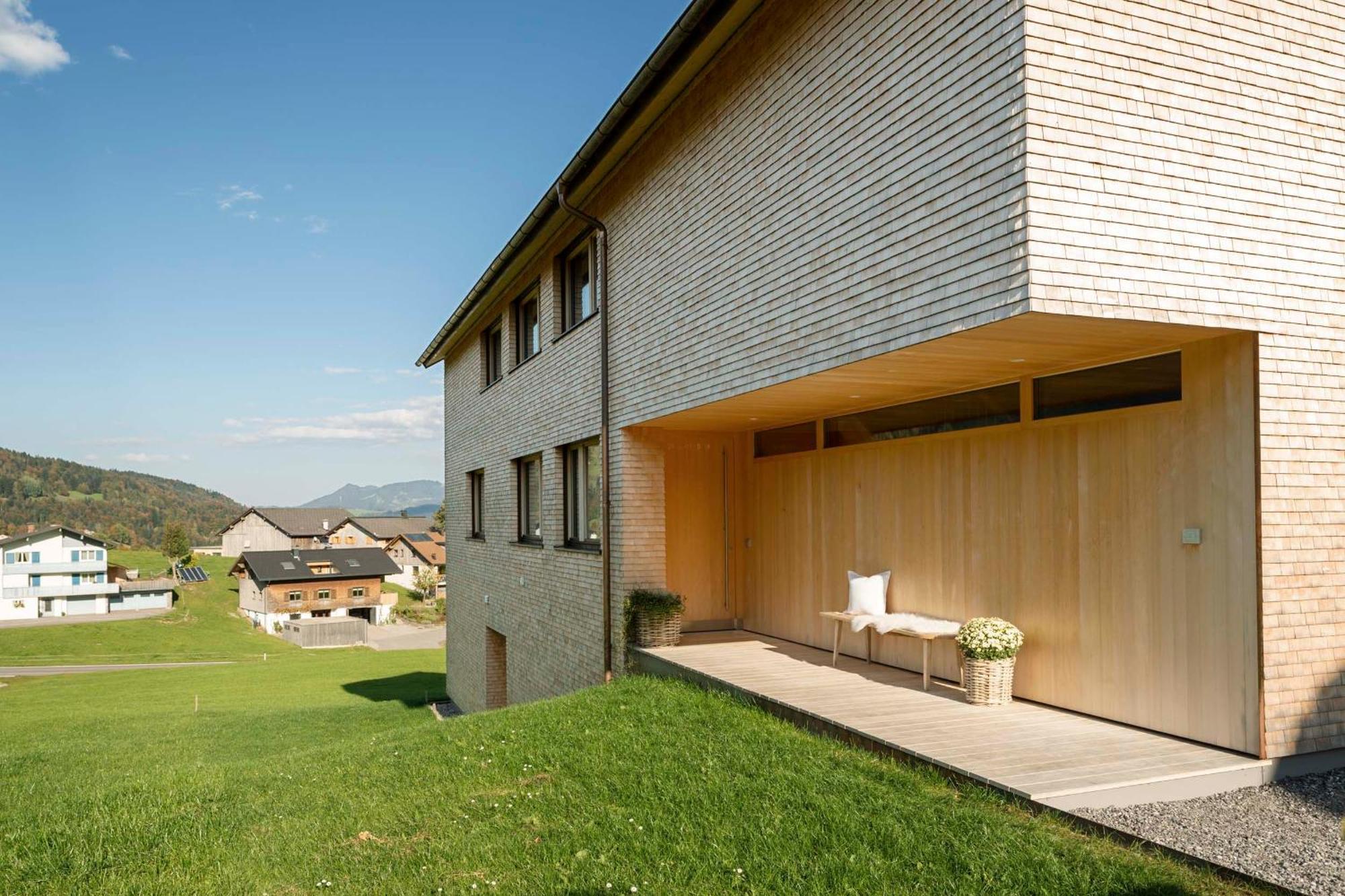 Ferienwohnung Neu Auszeit985 - Auszeit Mit Ausblick Schwarzenberg im Bregenzerwald Exterior foto