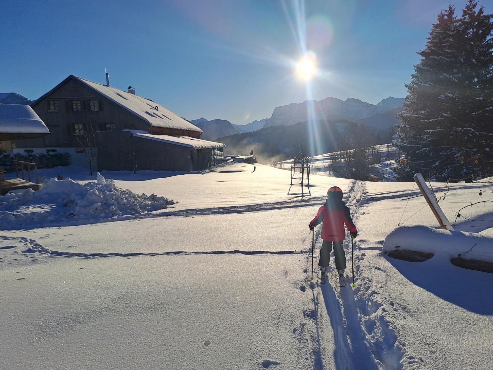 Ferienwohnung Neu Auszeit985 - Auszeit Mit Ausblick Schwarzenberg im Bregenzerwald Exterior foto